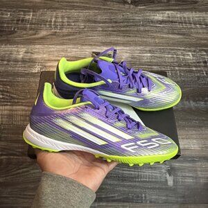 Adidas F50 League TF JH7724 Purple M6.5 W7.5Futsal Shoes Football Soccer Boots